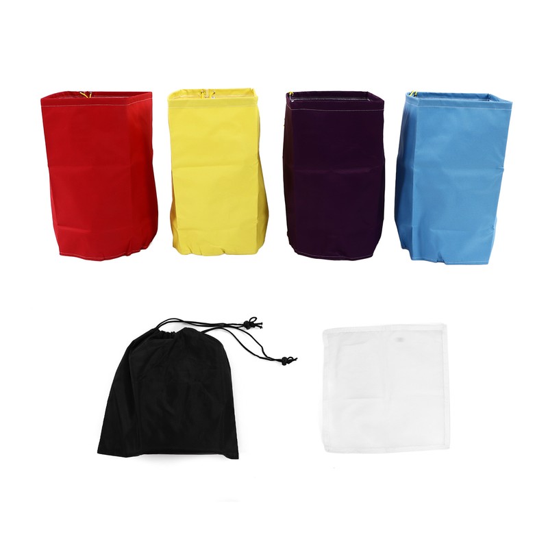 4Pcs Bags Herbal Hash Filter Extraction Bag 5 Gallon 25/73/160/220