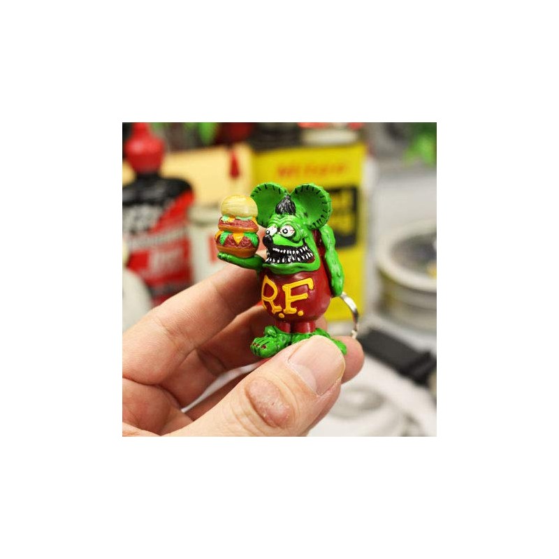 rattofinku Rat Fink Keychain Hamburger KH – rkf024rf – Mon