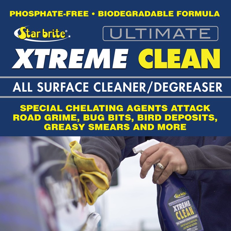 STAR BRITE Ultimate Xtreme Clean - High-Performance Cleaner Degreaser, 128oz