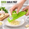 Mini Manual Garlic Mincer for Kitchen Prep – Handheld Grater