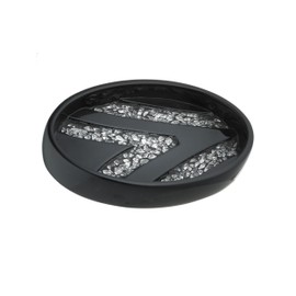 Jabón Popular de la colección Bath Sinatra, Plato para jabón, Negro, Plato para el jabón, 1, 1