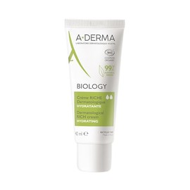 ADERMA, Biology Crema Hidratante Ligera Dermatológica, Para Piel Frágil Normal a Mixta, 40ml