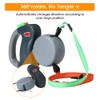 Correas retráctiles para perros, correas dobles para perros EECOO, 3