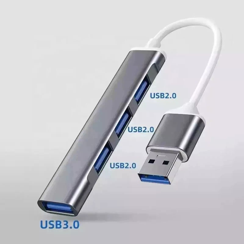 Unbranded 4 Port USB 3.0 Hub Splitter Adapter Charge High