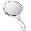 Jetec Hand Mirror Double-Sided Handheld Mirror 1X/ 2X Magnifying Mirror