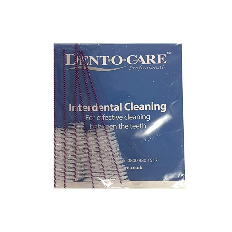 Dent-O-Care 6 Interdental Cleaning Brushes - Pack of 1