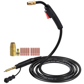 MIG Welding Gun Torch fits Hobart 245926 Hobart Handler 190/210/210MVP Mig Welders Parts,100A 15ft Hobart Welder Replacement Hobart H100S4-10 245926 with .030" .035" Tip-Nozzle-Diffuser