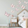Butterflies & Stars Wall Sticker Set | Hand-Drawn | Sticker