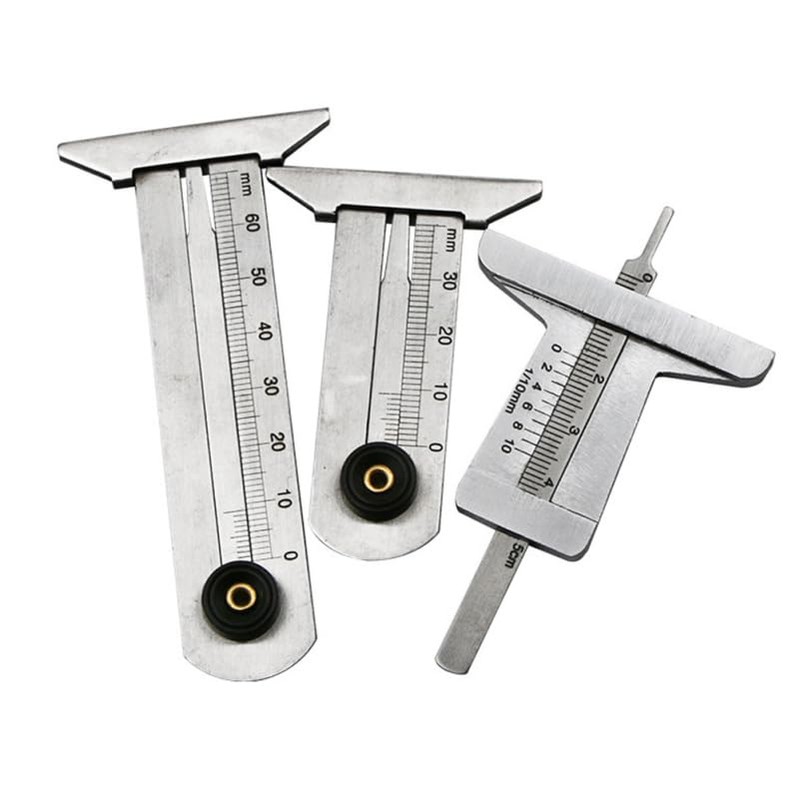 DOITOOL Tyre Tread Meter Tyre Tread Gauge Depth Gauge Tire