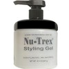 NU-TREX Styling Hair Gel 15.75oz with pump. Regular Hold. Clear,
