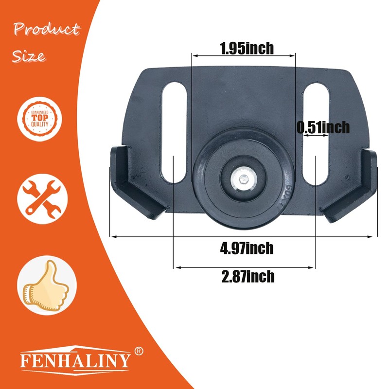 Fenhaliny Universal Rolling Skid Shoes 490-241-0038 Compatible with MTD Craf-stman