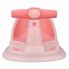 Infant Bath Seat with Backrest Strong Suction Cup Ergonomic Anti