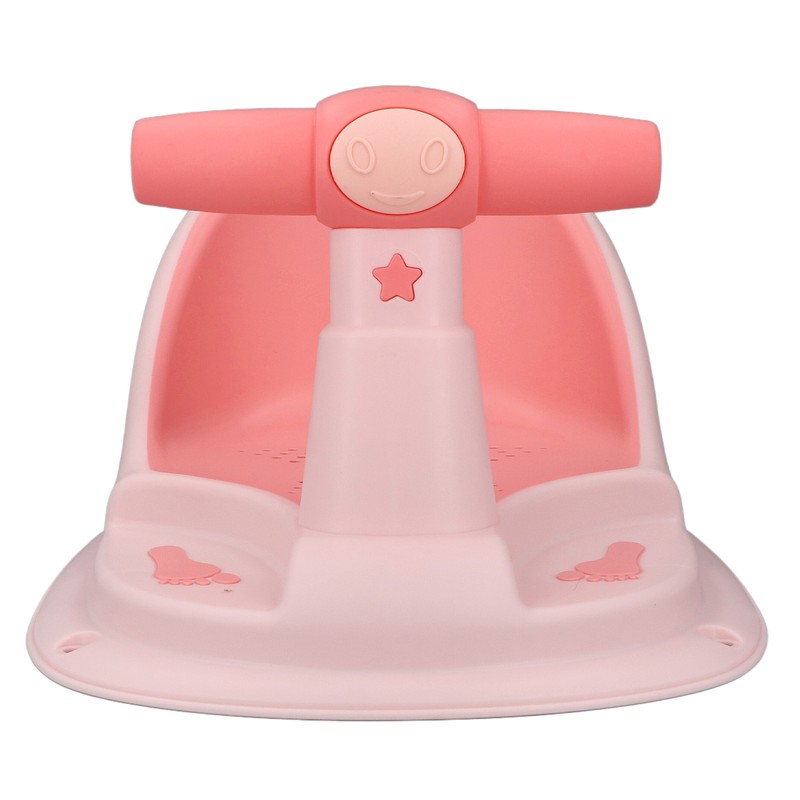 Infant Bath Seat with Backrest Strong Suction Cup Ergonomic Anti