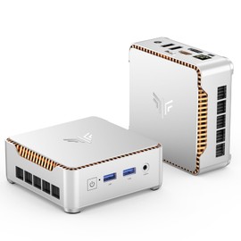 NiPoGi Mini PC N150 Mini PC 8GB + 256GB SSD Windows11 Pro 4 Core 4 Threads 3.60GHz Turbo More Stable Operation Latest 12th Generation Intel Twin Lake-N150 Small PC Fast Heat Dissipation Mini PC 4K2