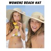 Sun Hats for Women, Wide Brim Floppy Beach Straw Hat