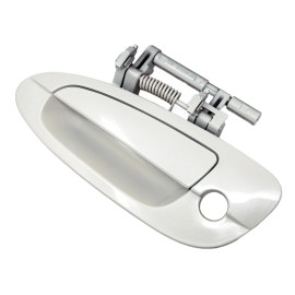 S Sentinel Parts Front Driver Left Door Handle For 2002-2006 Nissan Altima QX3 Satin White