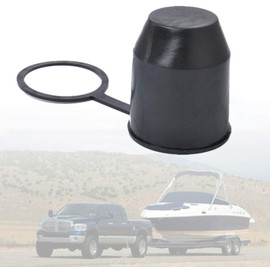 Cubierta universal de bola de enganche para remolque con gancho de remolque, tapa protectora impermeable de 2 pulgadas, accesorios exteriores para caravanas, camiones, barcos
