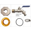 2" Drum Faucet Stainless Steel Barrel Faucet with EPDM Gasket