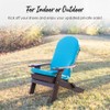 RSH Decor: Tufted Adirondack Chair Cushion | 42.5” x 21”