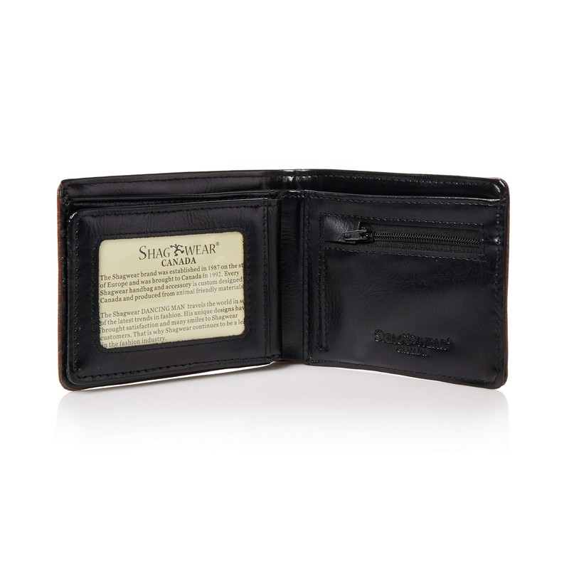 Shagwear Wallet for men. Brown