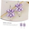 Baluue 2pcs Rhinestone Hair Barrettes Clips Crystal Hair Accessories for