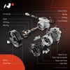 A-Premium Power Steering Pump with Pulley Compatible with Mitsubishi Montero