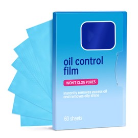 1 Pack Oil Blotting Sheets for Face (60 Sheets) - Oil Absorbing Blotting Papers for Oily Skin, Makeup-Friendly & Portable Oil Wipes