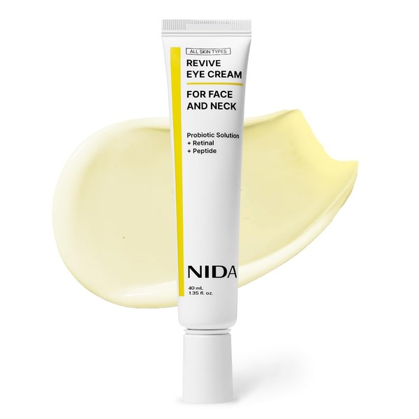 NIDA Revive Eye Cream For Face And Neck | Probiotic