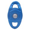 Outdoor Coaxial Movable Side Swing Double Pulley for Climbing Crossing