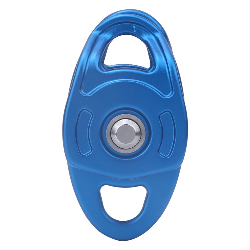 Outdoor Coaxial Movable Side Swing Double Pulley for Climbing Crossing