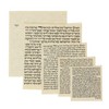 Non Kosher Mezuzah Scroll, Multiple, Parchment Paper klaf in Hebrew for Mezuzah Case (1) one (5" high)