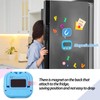 Leumoi 24 Pcs Digital Kitchen Timer Magnetic Timer Bulk On/Off