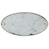 Beware of The Dog - Oval Cast Iron Sign Plaque