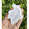 Colombia Map Silicone Mold for Keychain Colombia Resin Mold (Clear,