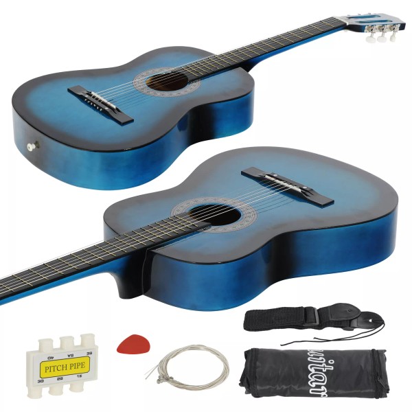 Segawe 38" Acoustic Guitar With Free Case Strap Tuner and
