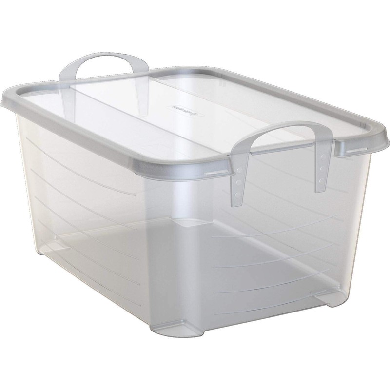 Life Story Clear Stackable Closet & Storage Box 55 Quart