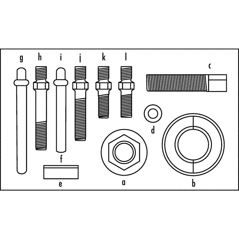 GEARWRENCH Pulley Puller and Installer Set - 2897D
