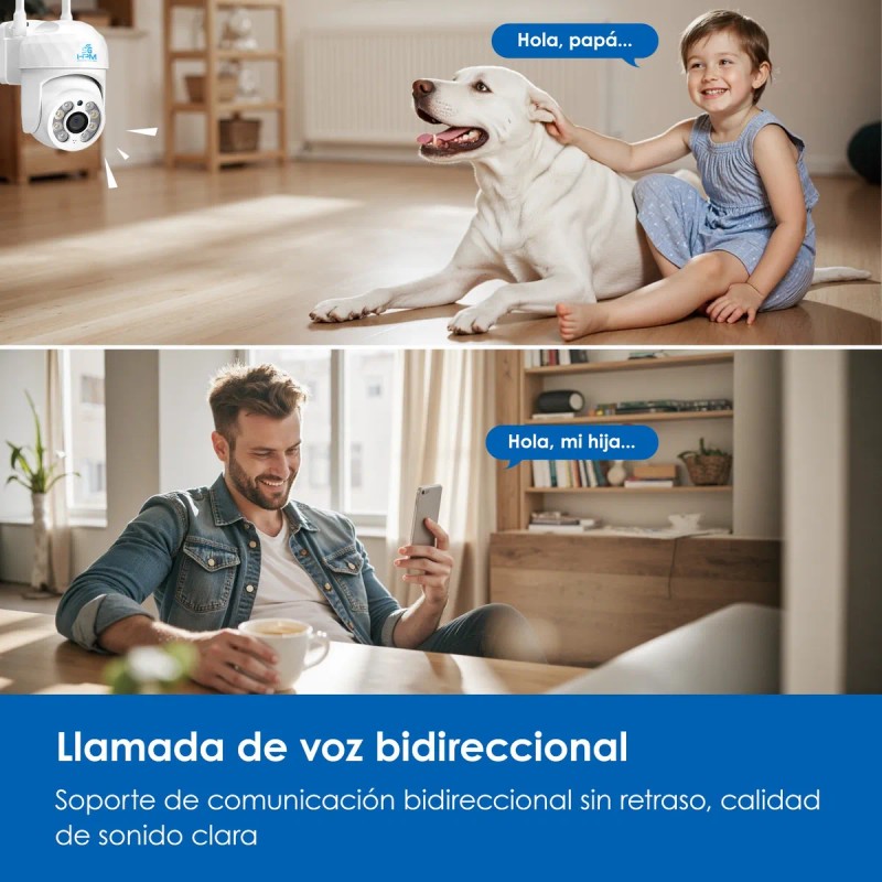 360 ° Cámara De Vigilancia De Seguridad Al Aire Libre