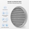 calimaero® WSGG Ventilation Grille 200 mm, Ventilation Grille with Fly