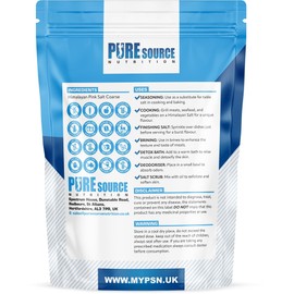 Himalayan Pink Salt Coarse 84+ Essential Minerals | UNREFINED | 100% NATURAL PURE | GLUTEN FREE | VEGAN better than Pink Salt Fine for Bath Soak, Cooking Salt by PSN (500g)