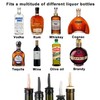 2 Pcs Liquor Pour Spouts, Stainless Steel Liquor Bottle Pourers