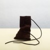 BLESSUME Medieval Pouch Drawstring Bag (Brown)