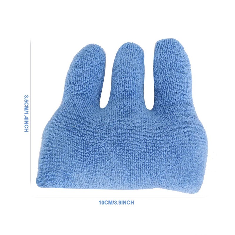 Brrnoo Finger Contracture Cushion, Terry Cloth + Down Cotton, 3