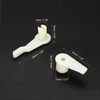 PATIKIL 4.5mm Lamp Shade Clips for Ceiling Flush Mount, 6
