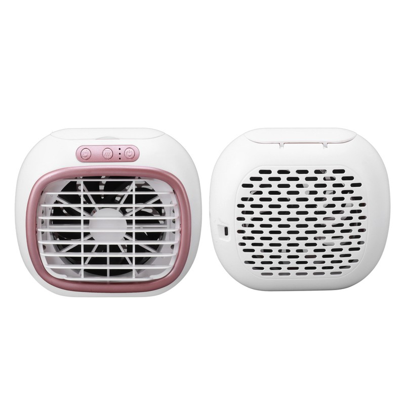 Desk Cooler Fan 3 Wind Speeds USB Charging Small Table