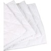 mak - Pillow Protectors Pack Of 4 Quilted Pillow Cases