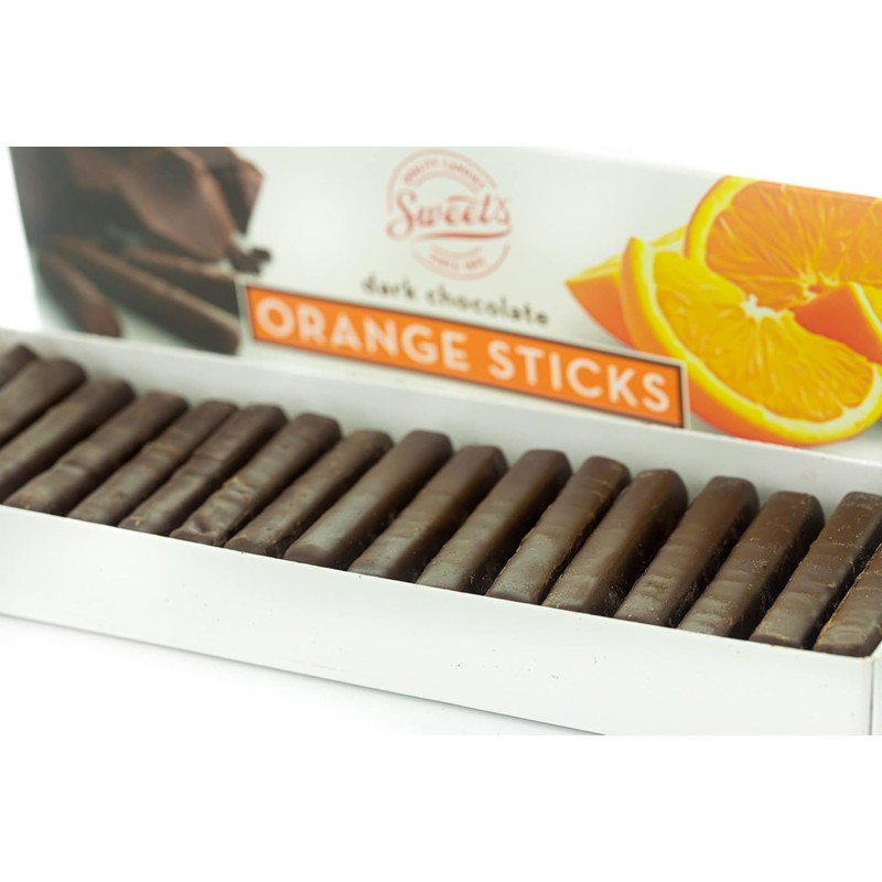 Sweet Candy Company Chocolate Covered Fruit Sticks (Dark Orange Pack