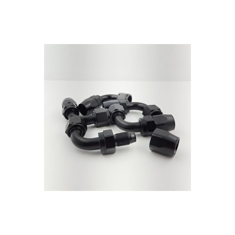 10AN Swivel Hose End Fitting (90 Degree) Adapter For Oil