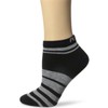 PEARL IZUMI Women's Ride Elite Losock Ankle Socks, Core Black,
