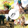 3PCS Mini Hand Shovel Folding Stainless Steel Trowel Portable Camping